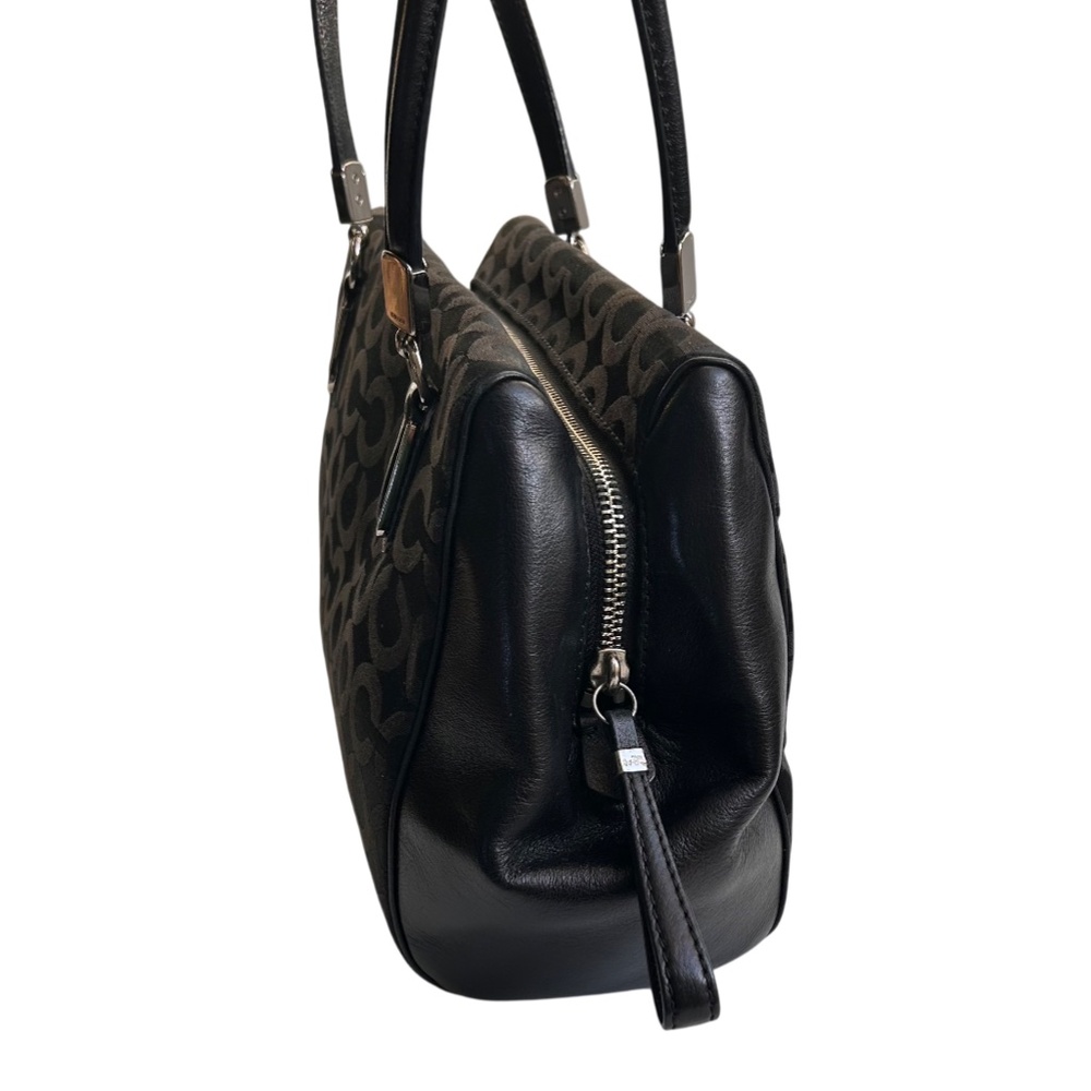 Coach Madison No. 25638 Op Art Signature Satchel Bag - Picture 5 of 15
